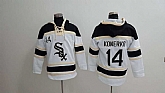 Chicago White Sox #14 Paul Konerko White Sawyer Hooded Sweatshirt Baseball Hoodie,baseball caps,new era cap wholesale,wholesale hats